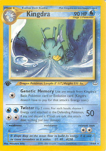 Kingdra - (Neo Revelation)