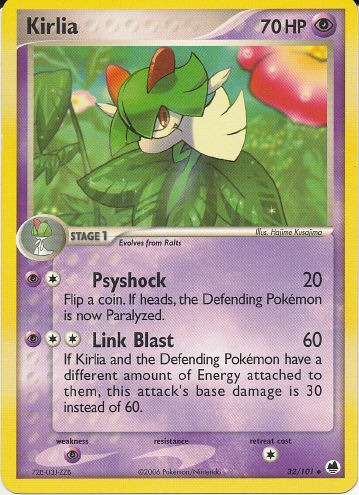 Kirlia - (EX Dragon Frontiers)