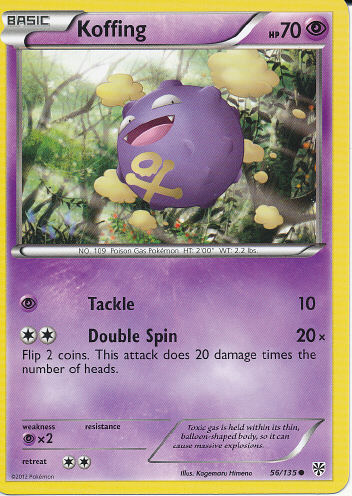 Koffing - (Plasma Storm)