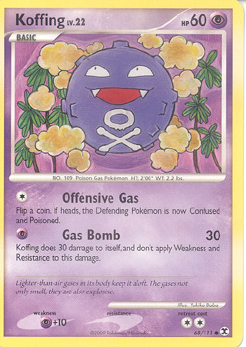 Koffing - (Platinum - Rising Rivals)