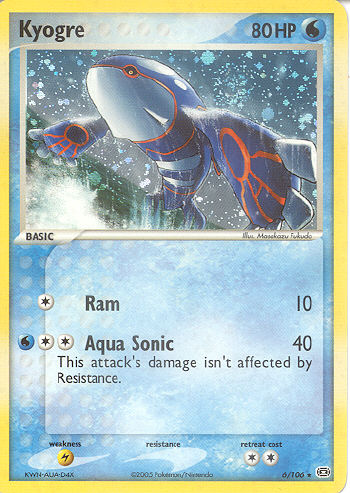 Kyogre - (EX Emerald)