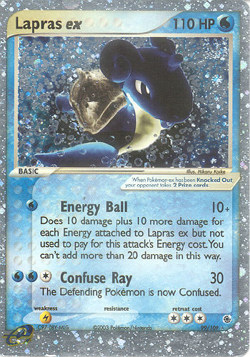 Lapras ex - (EX Ruby And Sapphire)