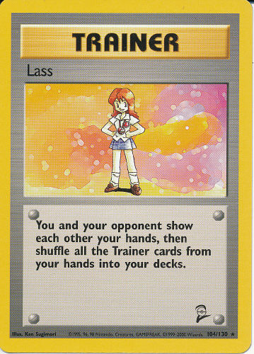 Lass - (Base Set 2)