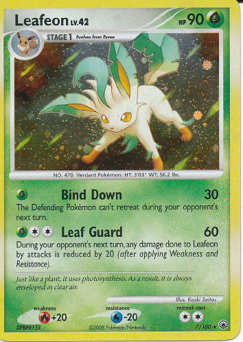 Leafeon - (DP - Majestic Dawn)