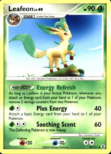 Leafeon - (Platinum - Rising Rivals)