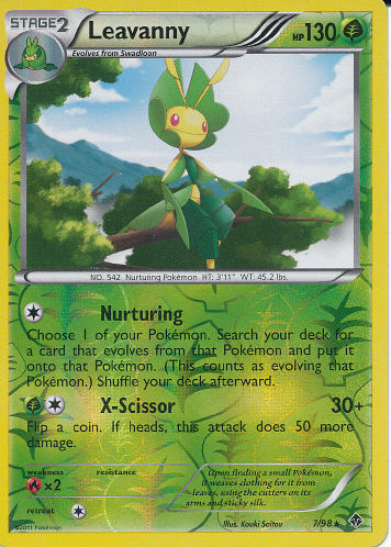 Leavanny (Reverse Holo) - (Emerging Powers)