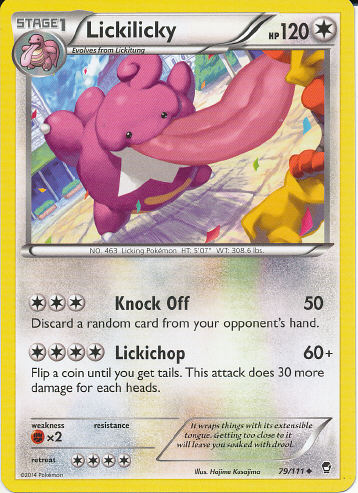 Lickilicky - (Furious Fists)
