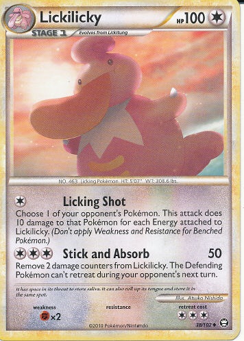 Lickilicky - (HS - Triumphant)