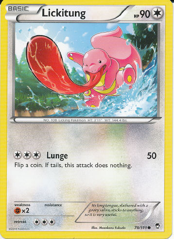 Lickitung - (Furious Fists)