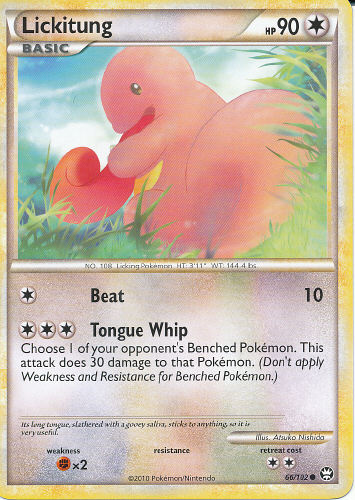 Lickitung - (HS - Triumphant)