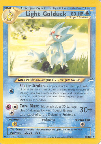 Light Golduck - (Neo Destiny)