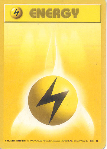 Lightning Energy - (EX Unseen Forces)
