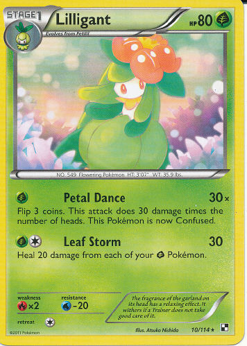 Lilligant - (Black & White)