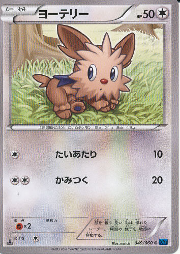 $B%h!=%F%j!=(B Youterii ("Yorterrie" - Lillipup) - (Collection X)