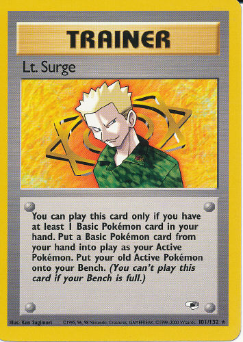 Lt. Surge - (Gym Heroes)