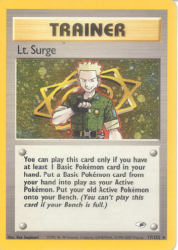 Lt. Surge - (Gym Heroes)