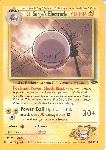 Lt. Surge's Electrode - (Gym Challenge)