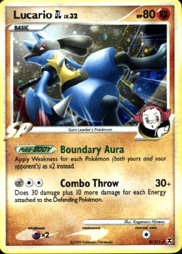 Lucario GL - (Platinum - Rising Rivals)