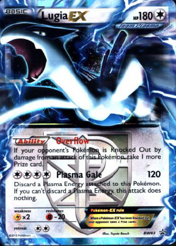 Lugia EX Team Plasma - (BW Promos)