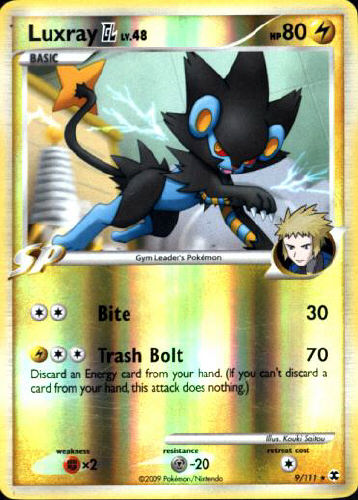 Luxray GL (Reverse Holo) - (Platinum - Rising Rivals)