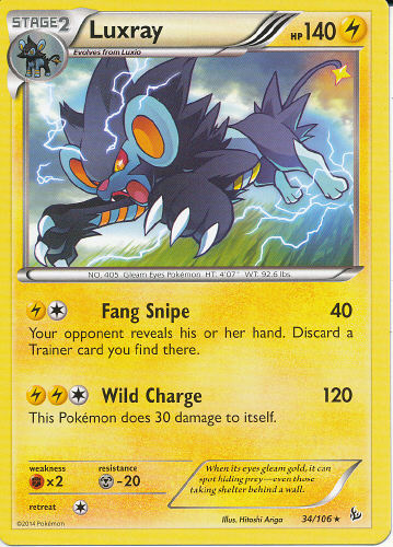 Luxray - (Flashfire)