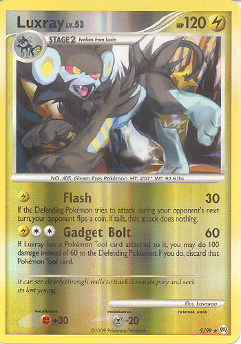 Luxray (Reverse Holo) - (Platinum - Arceus)