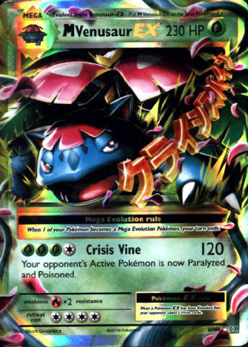 M Venusaur EX - (Evolutions)