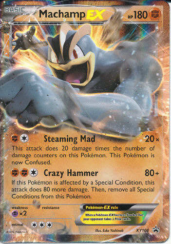 Machamp EX - (XY Black Star Promos)