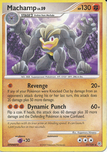 Machamp - (Diamond And Pearl Base Set)