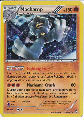 Machamp - (Furious Fists)