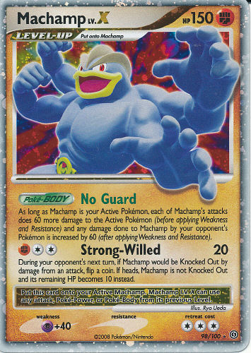 Machamp LV. X - (DP - Stormfront)