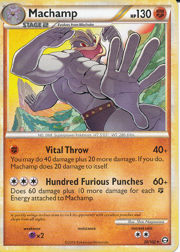 Machamp - (HS - Triumphant)