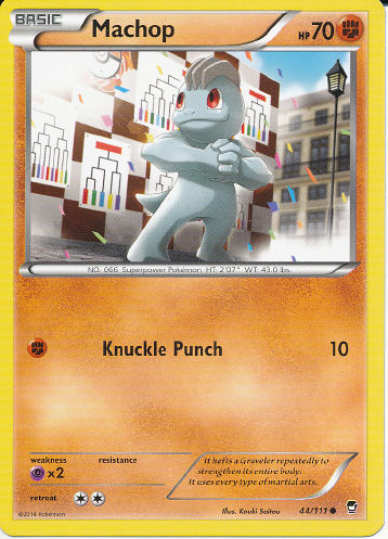 Machop - (Furious Fists)