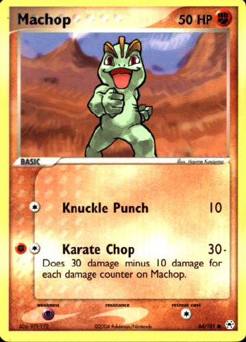 Machop - (EX Hidden Legends)