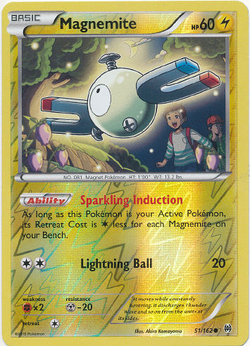 Magnemite (Reverse Holo) - (BREAKthrough)