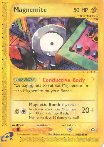 Magnemite - (Aquapolis)