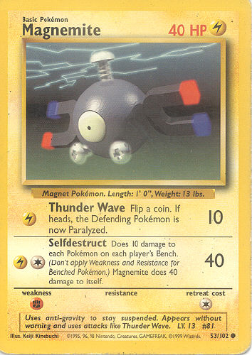 Magnemite - (Base Set)