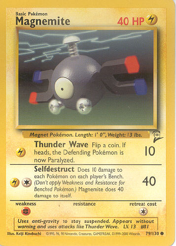 Magnemite - (Base Set 2)