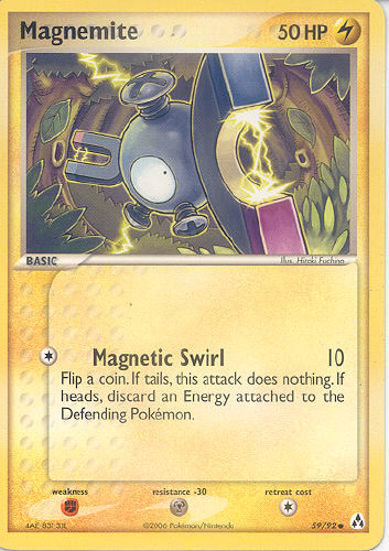 Magnemite - (EX Legend Maker)