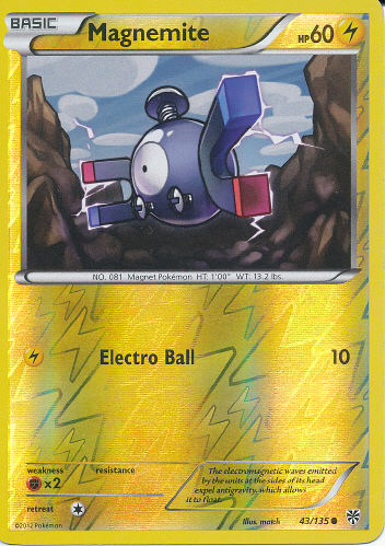 Magnemite (Reverse Holo) - (Plasma Storm)