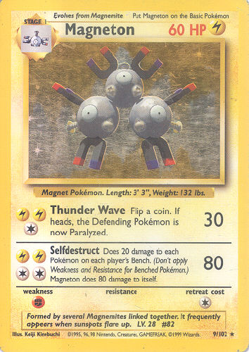 Magneton - (Base Set)