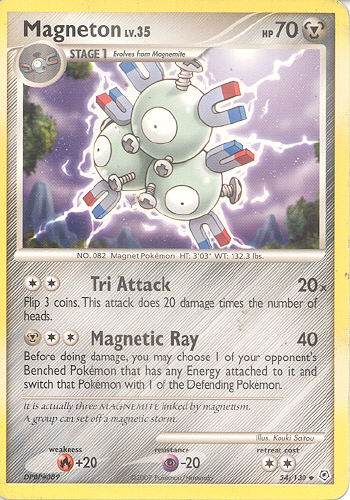 Magneton - (Diamond And Pearl Base Set)