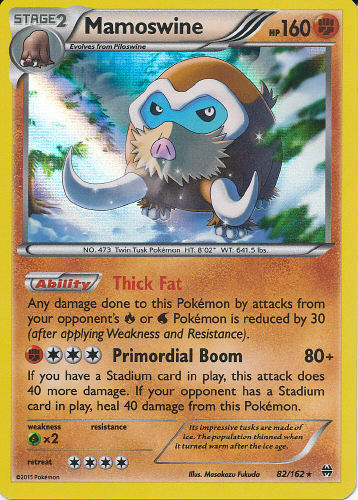 Mamoswine (Reverse Holo) - (BREAKthrough)