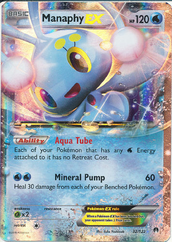 Manaphy EX - (BREAKpoint)