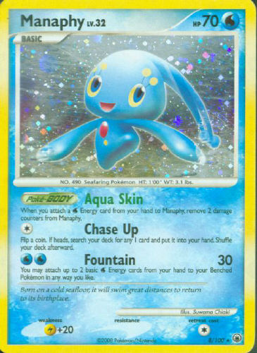 Manaphy - (DP - Majestic Dawn)