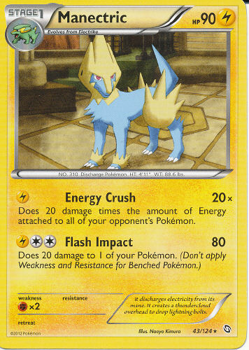Manectric - (Dragons Exalted)