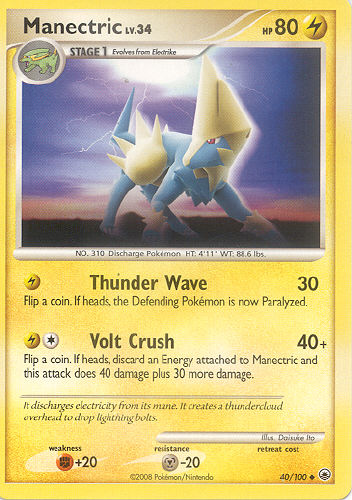 Manectric - (DP - Majestic Dawn)