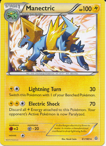 Manectric - (Primal Clash)