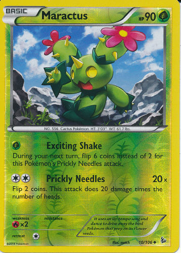 Maractus (Reverse Holo) - (Flashfire)