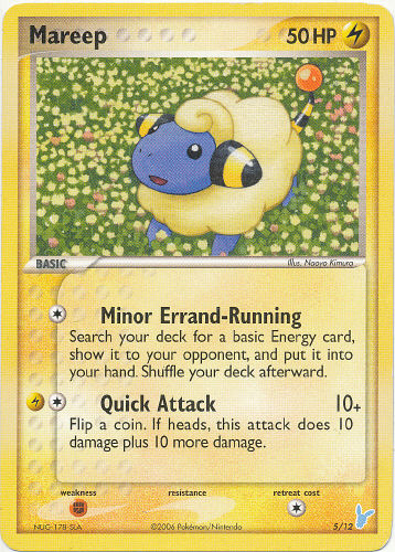 Mareep - (EX: Trainer Kit #2 (Red & Blue))